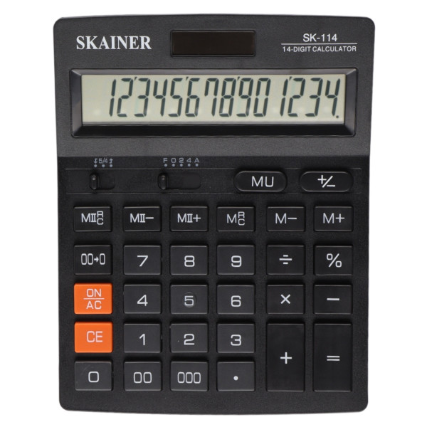 Калькулятор Skainer SK-114 14 разрядный арт. SK-114