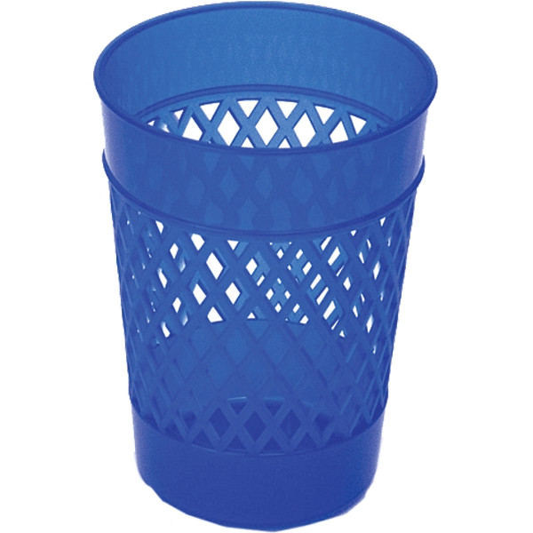 Настольная подставка-стакан для канцелярских принадлежностей deVENTE Simple 4104502 синяя