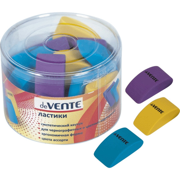 Ластик "deVente. Speedy" цветной 2М 4,2*2*1,2см