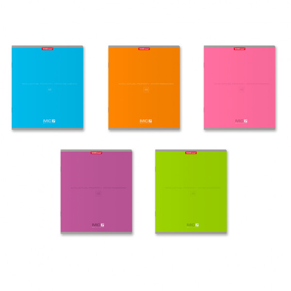 Тетрадь 48л. лин. "МС-7"