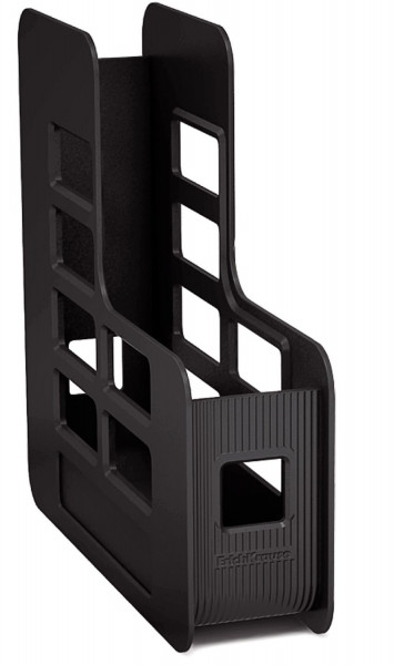 Подставка для бумаг вертикальная "ErichKrause Techno Classic" 75мм черная арт. ЕК-15049