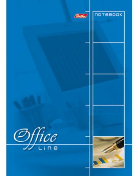 Блокнот А5 60л спир HATBER 60Б5В1сп Office Line