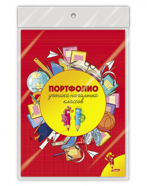 Портфолио д/учеников 1-4кл. 16л. Веселые карандаши