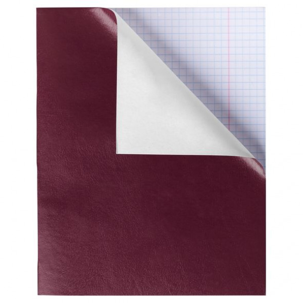 Тетрадь 96л. кл. Бумвинил бордо