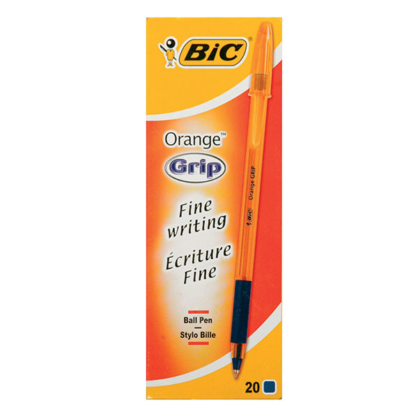 Ручка шариковая "Orange Grip" синяя 0,8мм