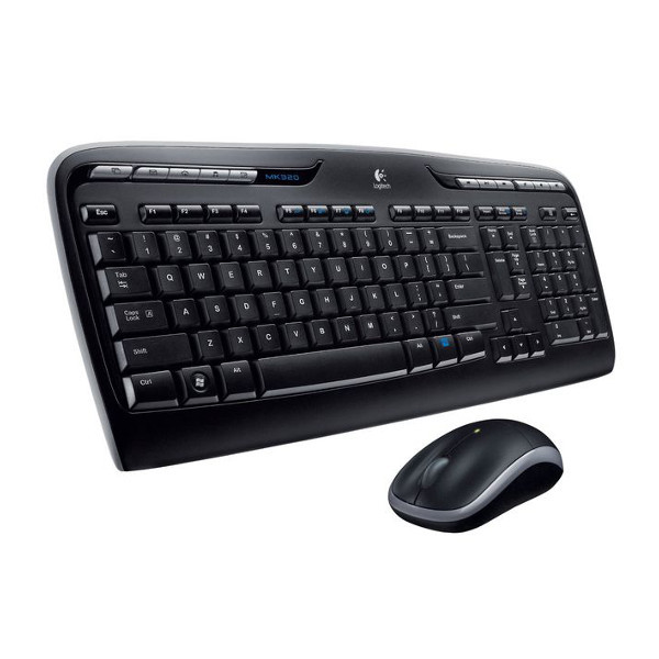 Клавиатура + мышь Logitech MK330 черный, беспроводные