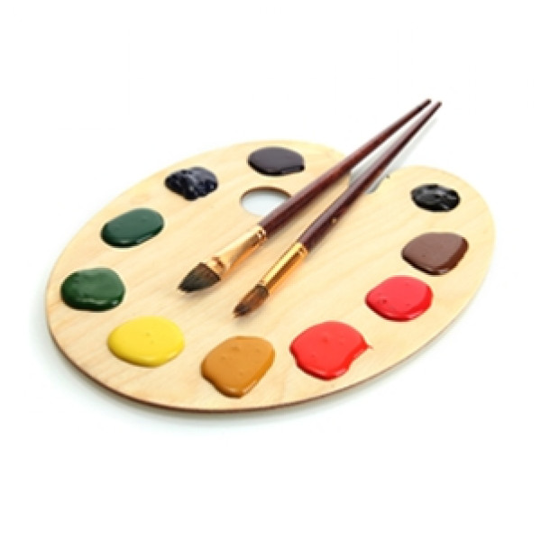 Мелки школьные Гамма, белые, средней твердости, груглые