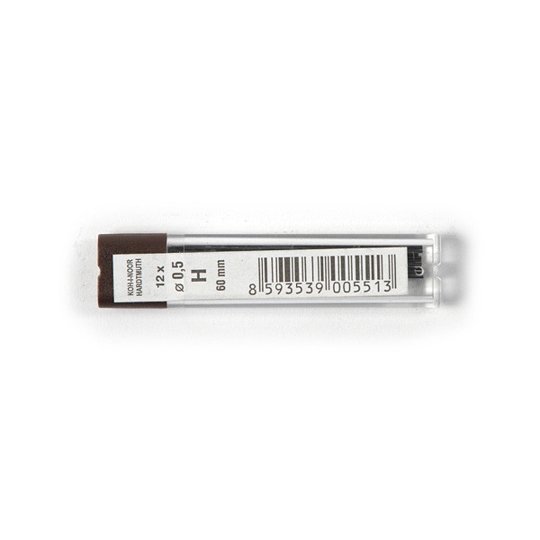 Микрогрифели графитные для черчения 0,5 Н