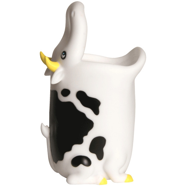 Подставка для пишущих принадлежностей "deVENTE. Cow" 7,5x8x14,5 см, пластиковая, в форме коровы